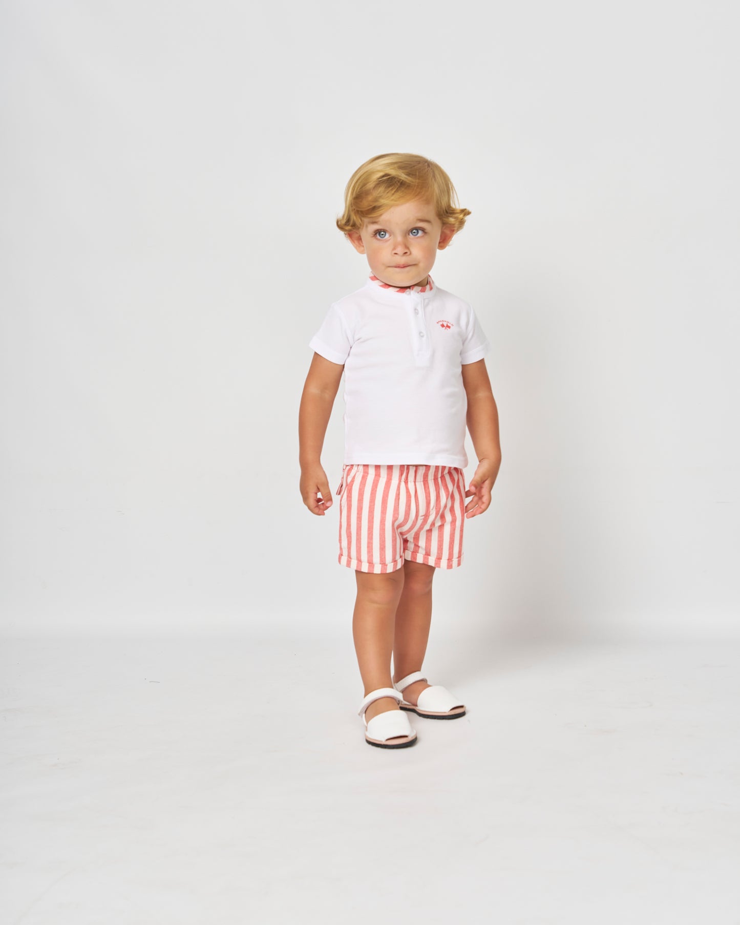 Conjunto Rayas  Spagnolo Coral