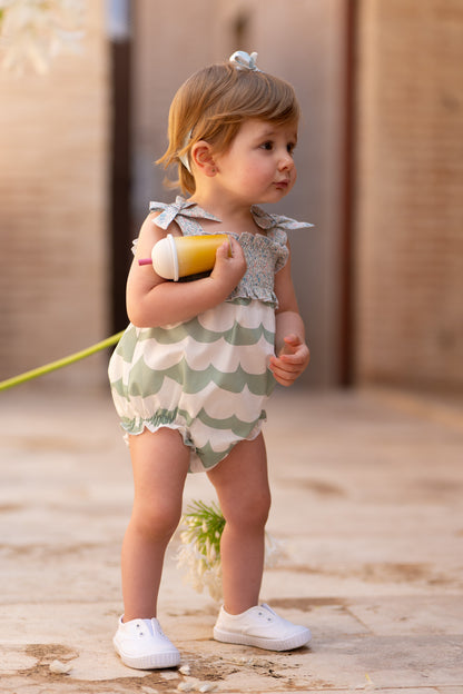 Peto Niña Onda Floral