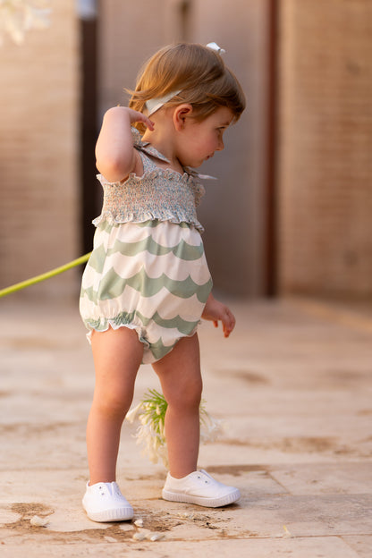 Peto Niña Onda Floral