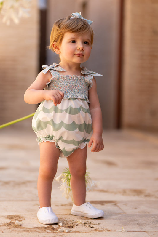 Peto Niña Onda Floral