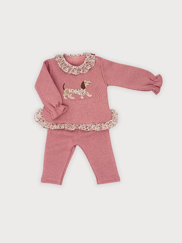 Conjunto Perrito Salchicha Niña