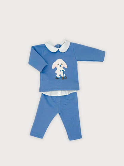 Conjunto Conejo Patinete Niño