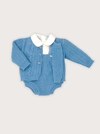 Conjunto Ranita 3P Cayetano Azulado