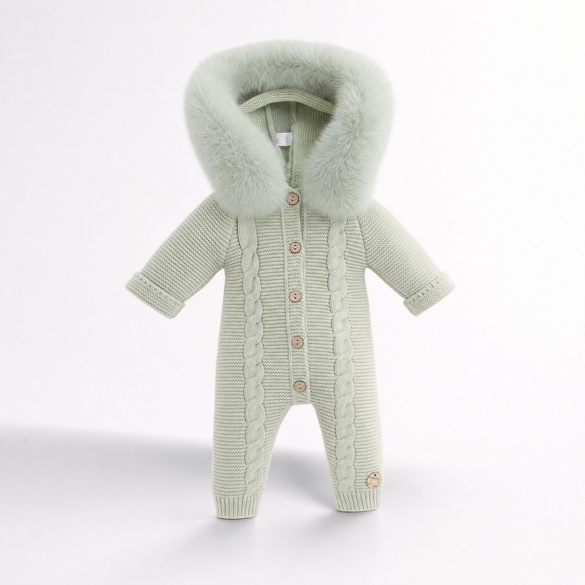 Buzo de Punto Pangasa Baby Arena con Pelo | Sonajero Kids