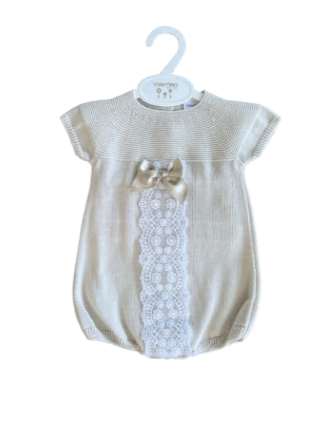 Conjunto Hilo Crema Valentina