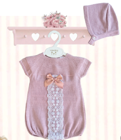 conjunto ranita y capota nude