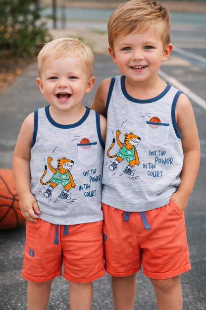 Conjunto Basket Tiger