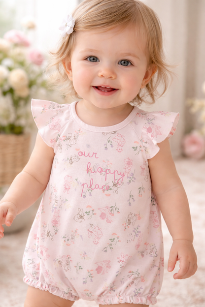 Pelele Corto Our Happy Rosa