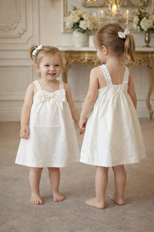 Vestido Aura Blanca Brilli