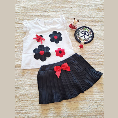 Conjunto Falda Plisada