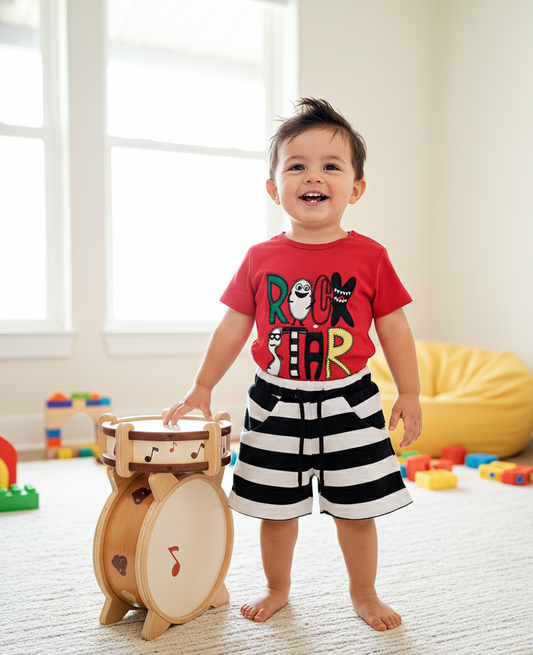 Conjunto Niño Rock Star