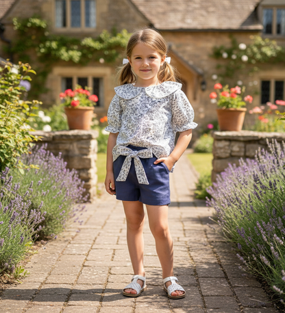 Conjunto Short Camisa Floral