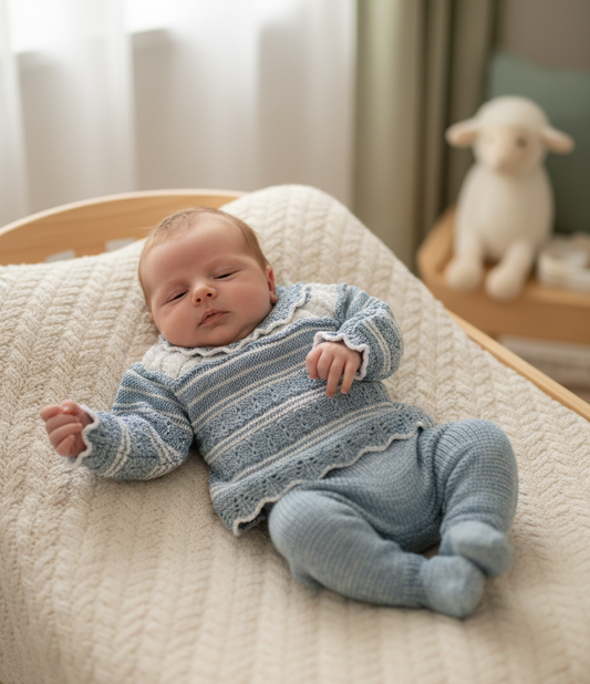 Conjunto Hilo 26059 Azul Pastel