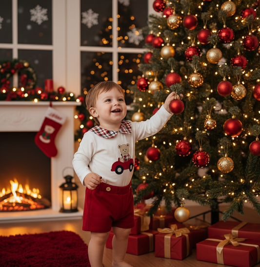 Conjunto Niño Oso Coche