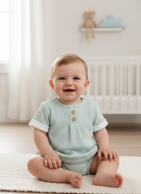 Conjunto Niño Pololo Rodas Menta