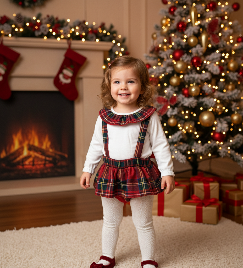 Conjunto Ingles Rojo