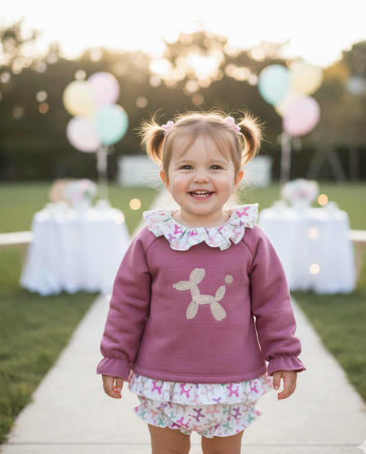 Conjunto Pololo Perrito Globo