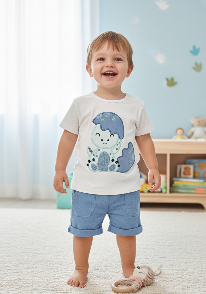 Conjunto Dino Celeste