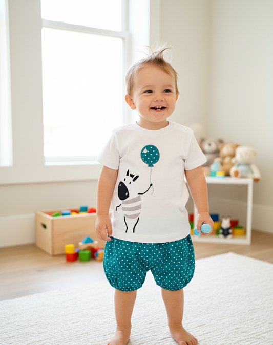 Conjunto Niño Turquesa