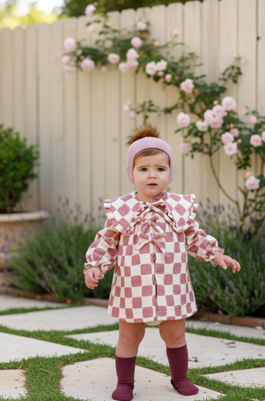 Vestido Damero Jose Varon