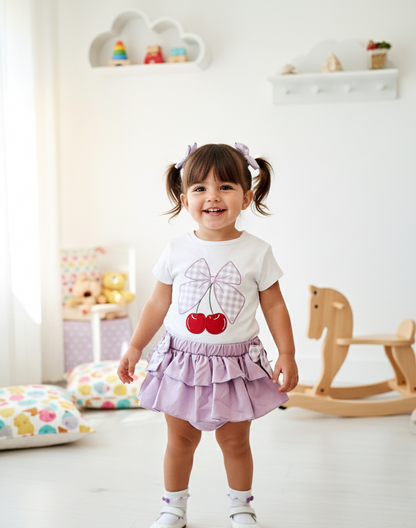 Conjunto Cereza Vichy