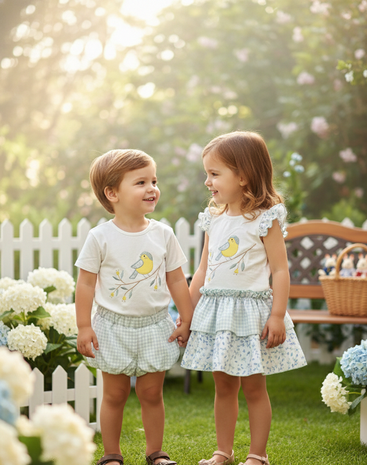 Conjunto Niño Vuelos De Primavera
