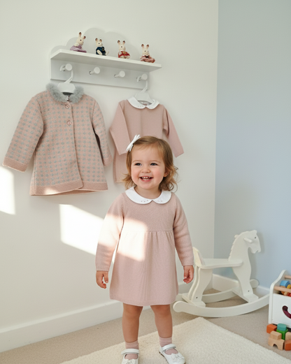 Conjunto Abrigo Vestido Pon