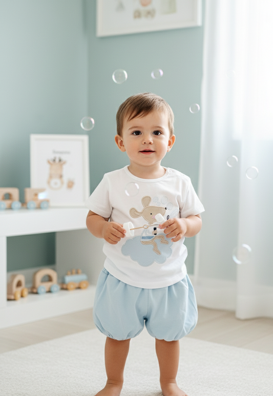 Conjunto Niño Mouse Cloud