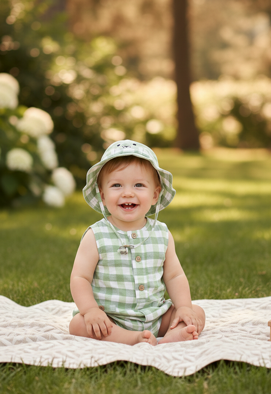 Pelele Gorro Plana Green