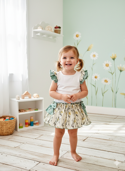 Conjunto Prado Flores Verde