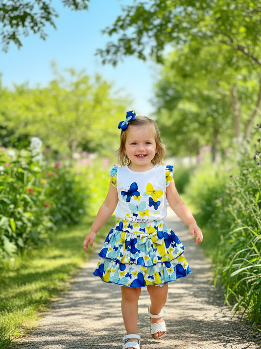 Conjunto Niña Pretty Butterfly