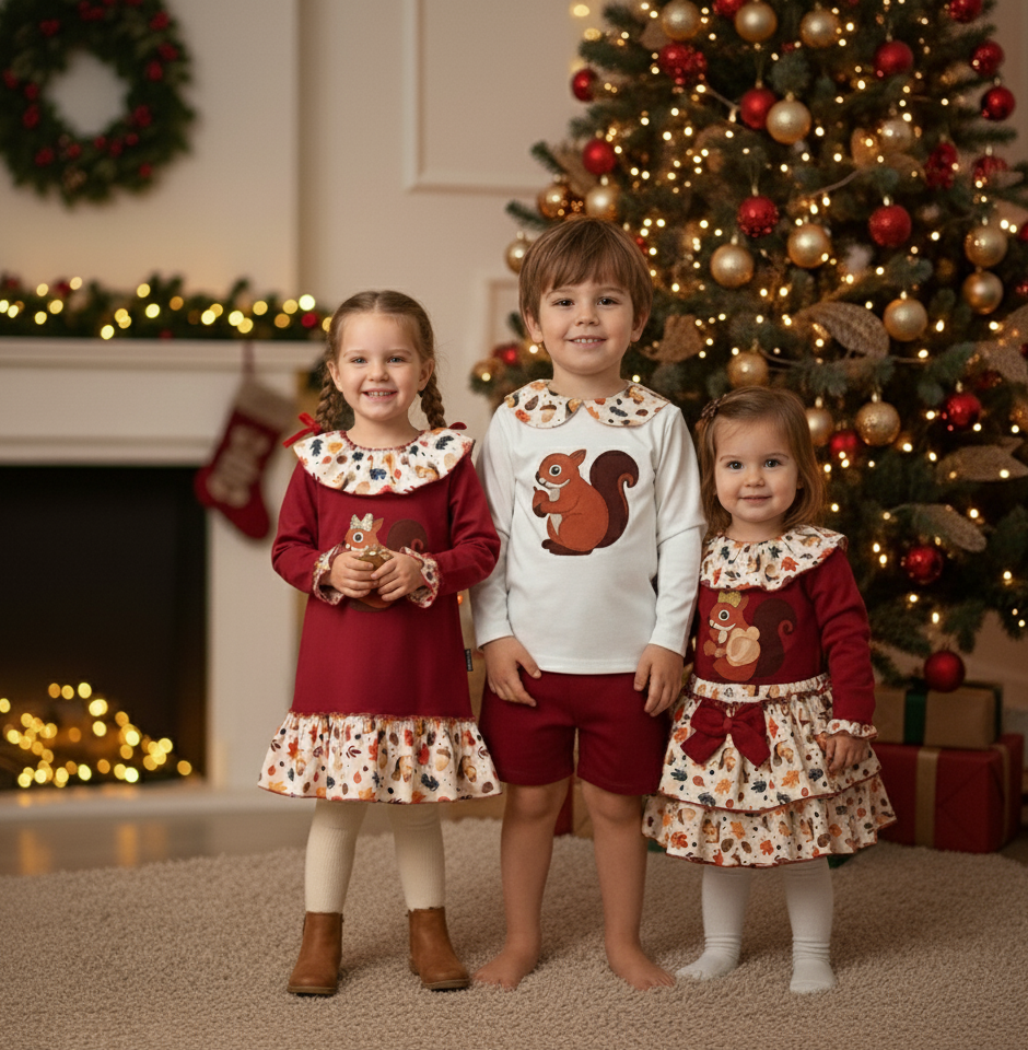 Vestido Ardilla Soñadora