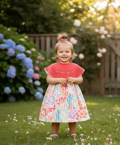 Vestido Coral Flores
