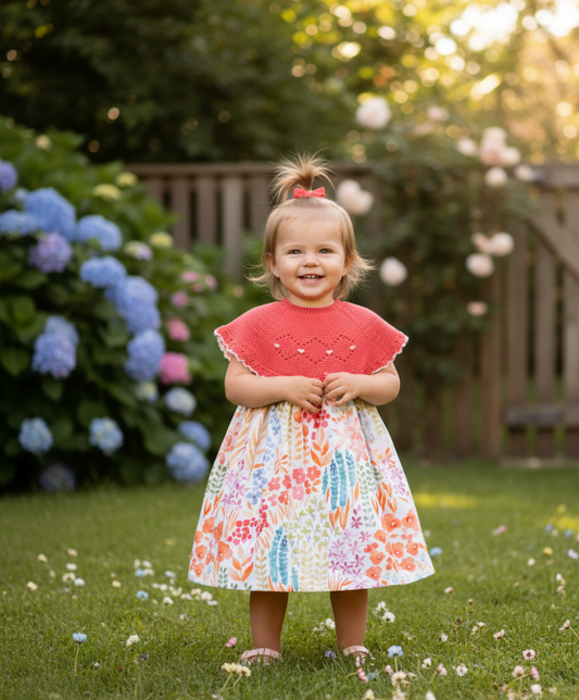 Vestido Coral Flores