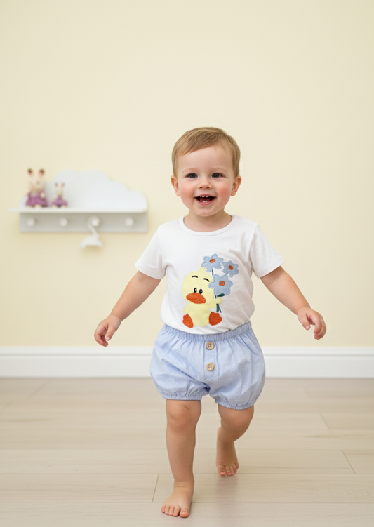 Conjunto Niño Patito Gentil