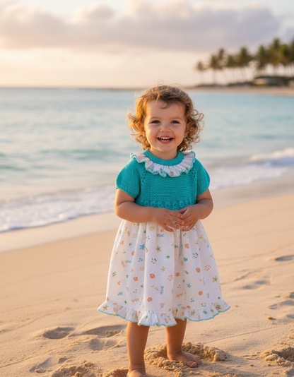 Vestido 26127 Turquesa