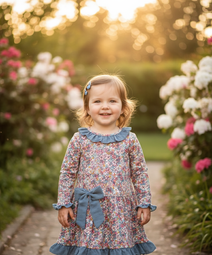 Vestido Flores Plumeti