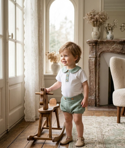 Conjunto Niño Corazon De Menta