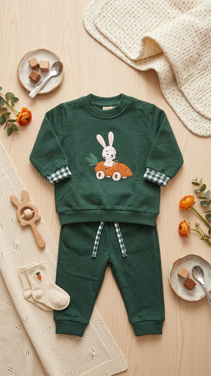 Conjunto Coche Zanahoria Niño