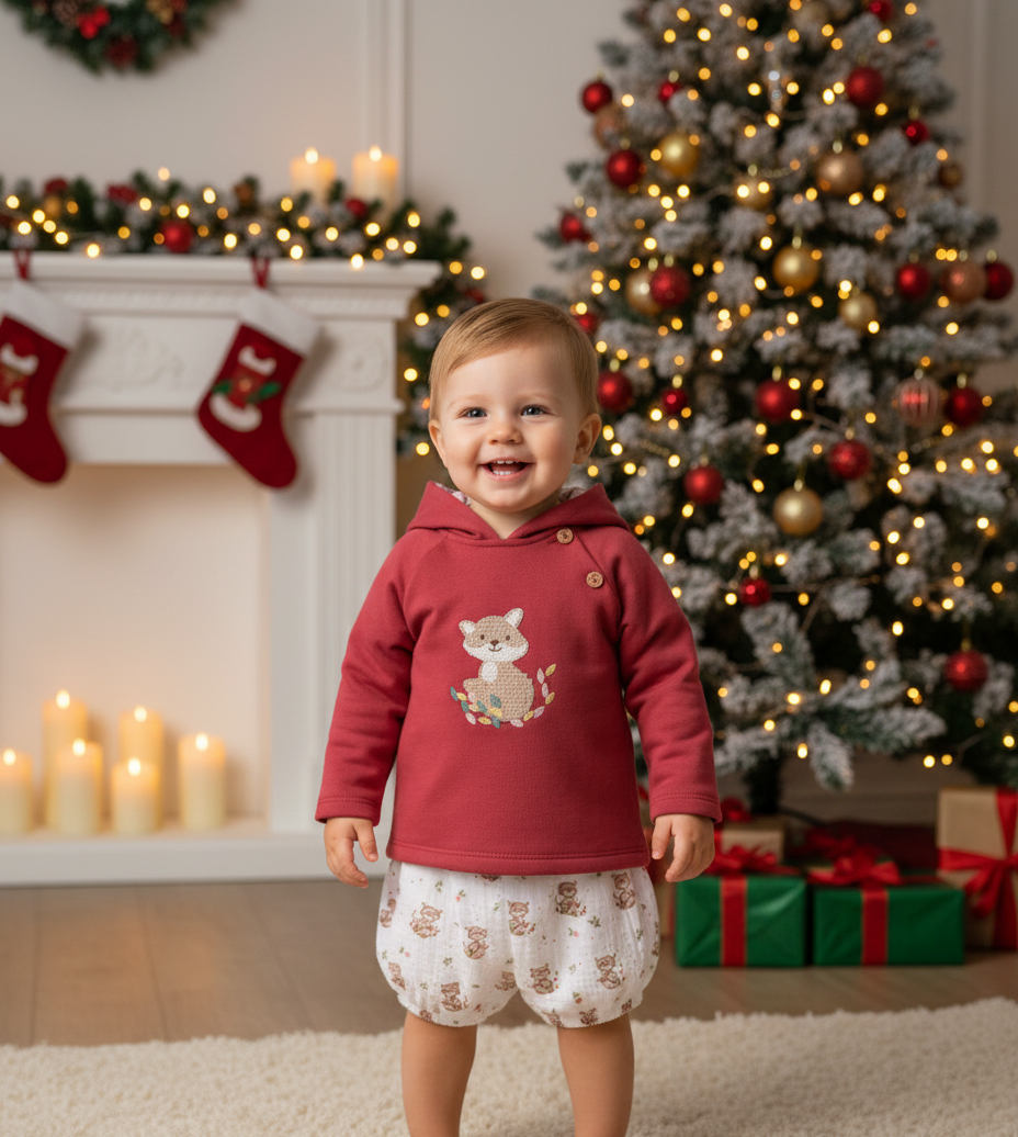 Conjunto Capucha Niño Fox