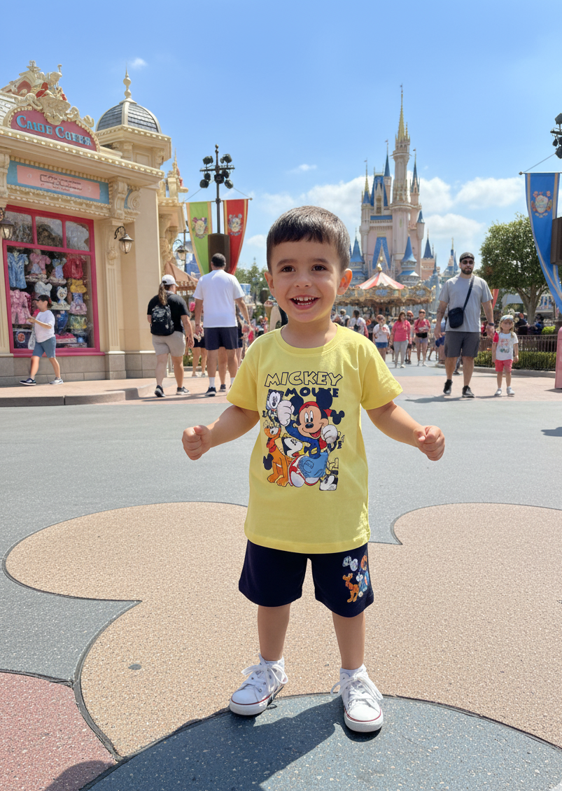 Conjunto Niño Mickey