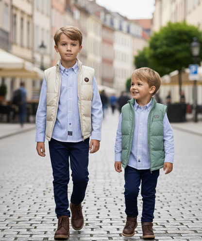 Chaleco Reversible Spagnolo Verde