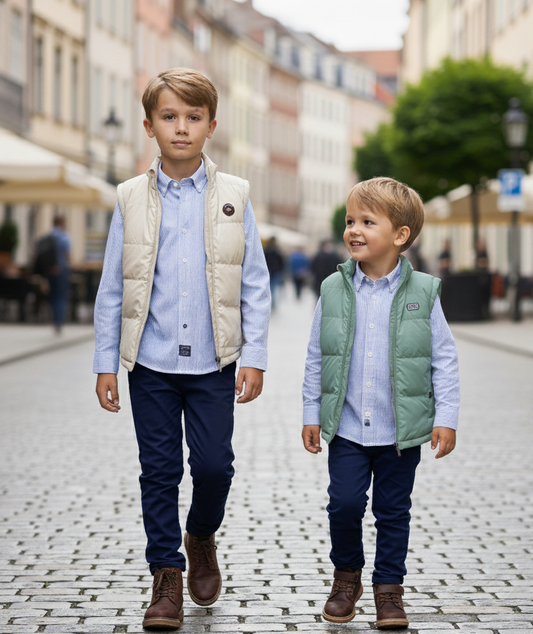 Chaleco Reversible Spagnolo Verde