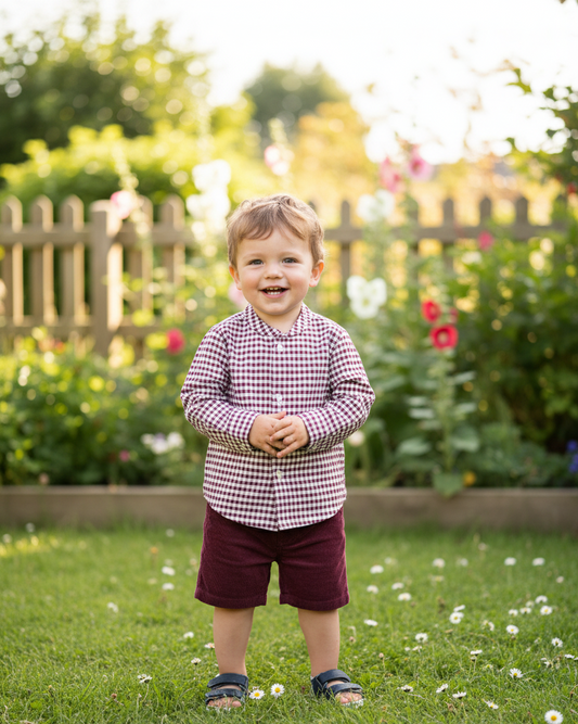 Conjunto Camisa Vichy