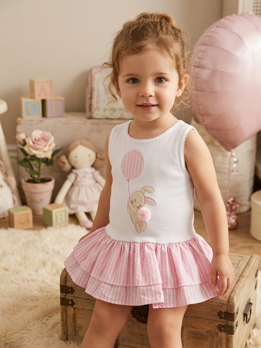Vestido Conejito globo