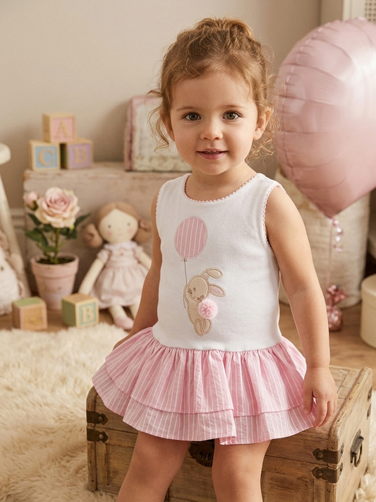 Vestido Conejito globo