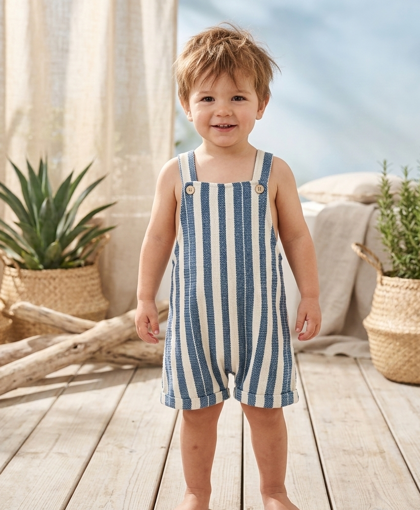 Peto Niño Vintage Azul