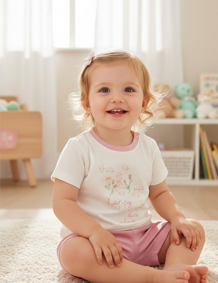 Conjunto Pijama Our Happy Corto