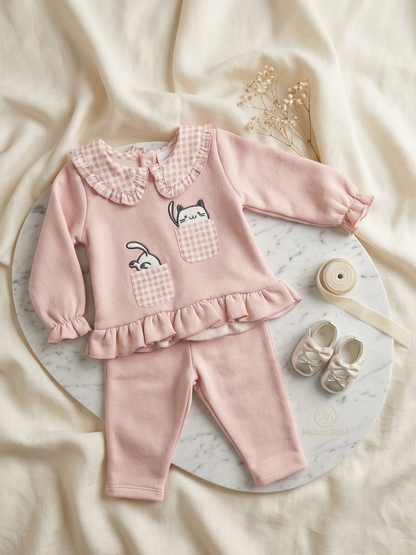 Conjunto Gato Niña
