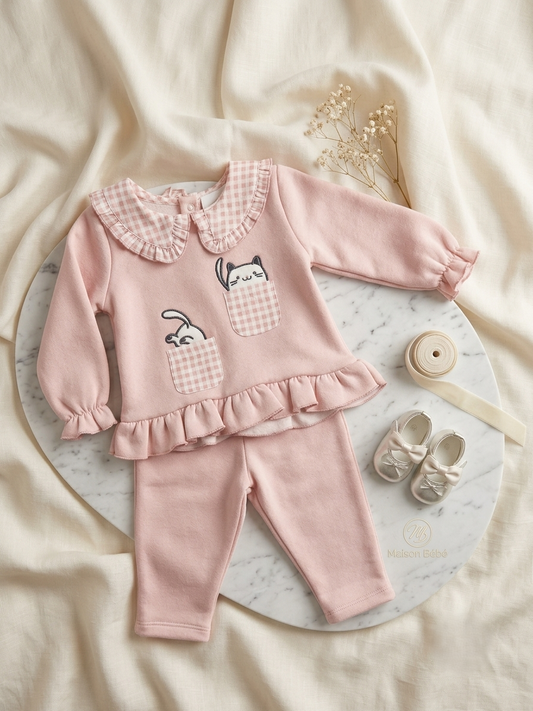 Conjunto Gato Niña